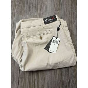 RLX Ralph Lauren Mens‎ 38 Classic Fit Tan Sand Performance Golf Shorts NEW